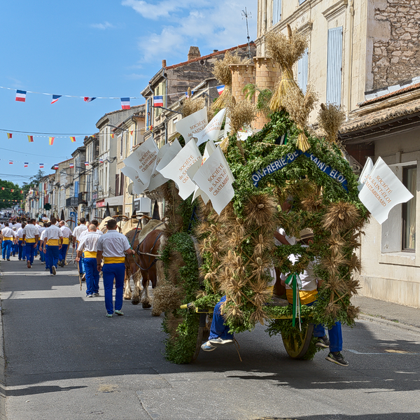 Charrette de la Saint Eloi à Châteaurenard