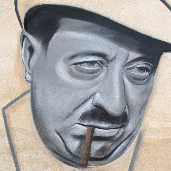 Tag sur un mur d'Avignon