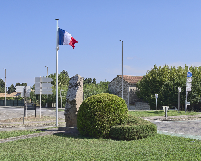 Giratoire des anciens combattants. Châteaurenard