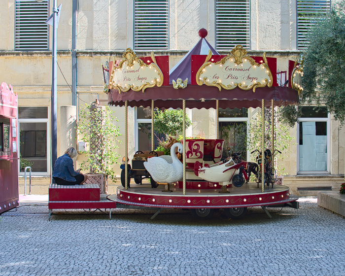 Manège d'enfant à Châteaurenard