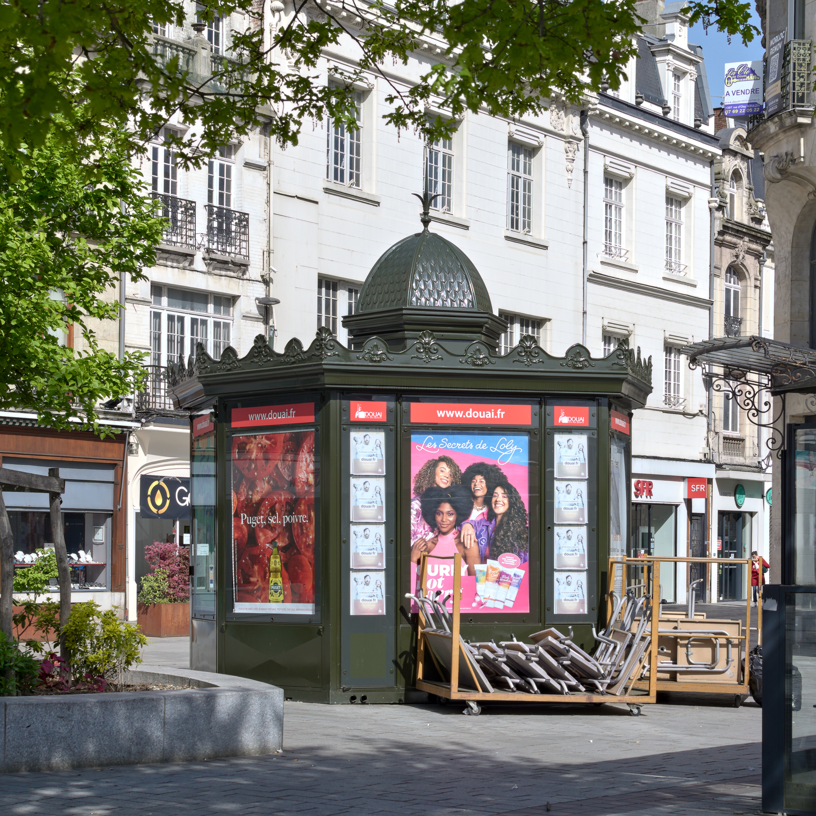 Douai. Kiosque