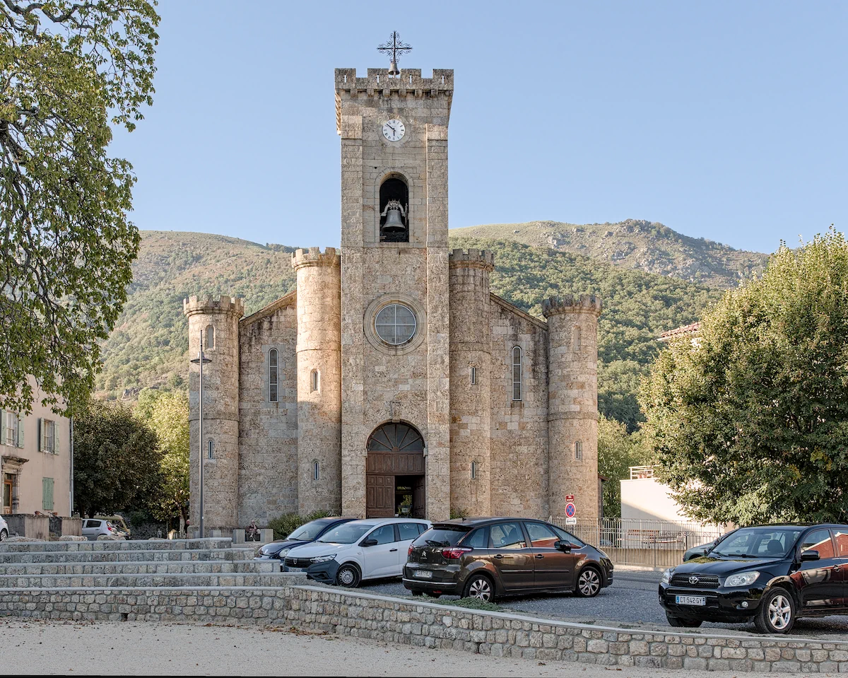 Montpezat sous Bauzon - Eglise du village