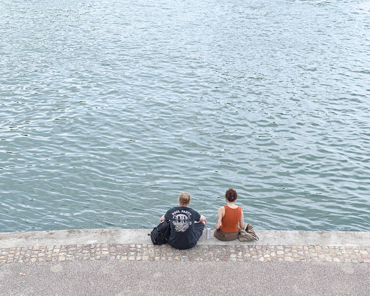 Au bord du Rhône à Arles